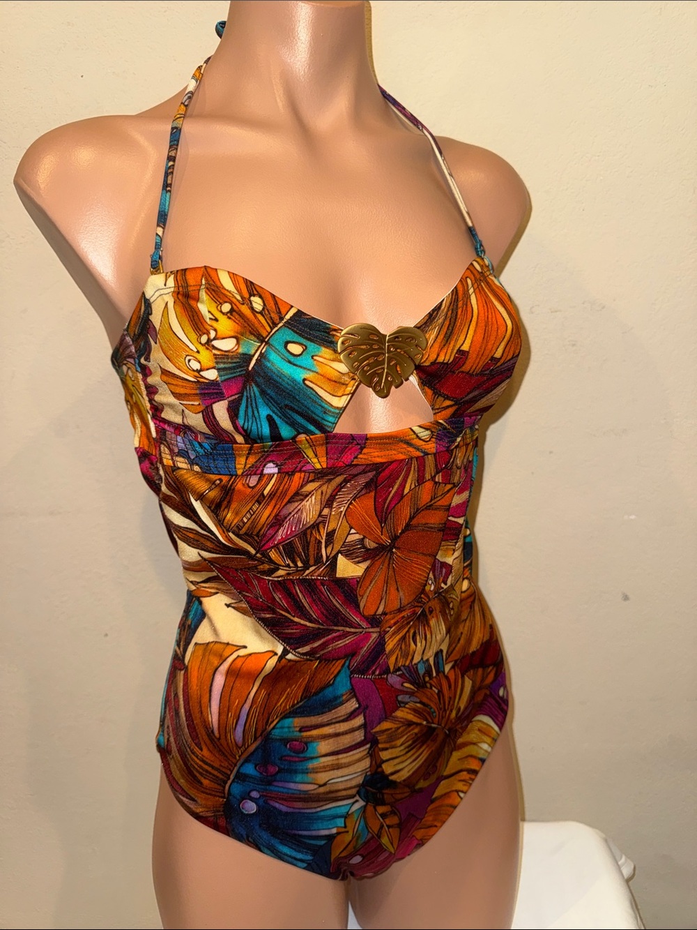 OndadeMar one piece bandeau swimsuit size S